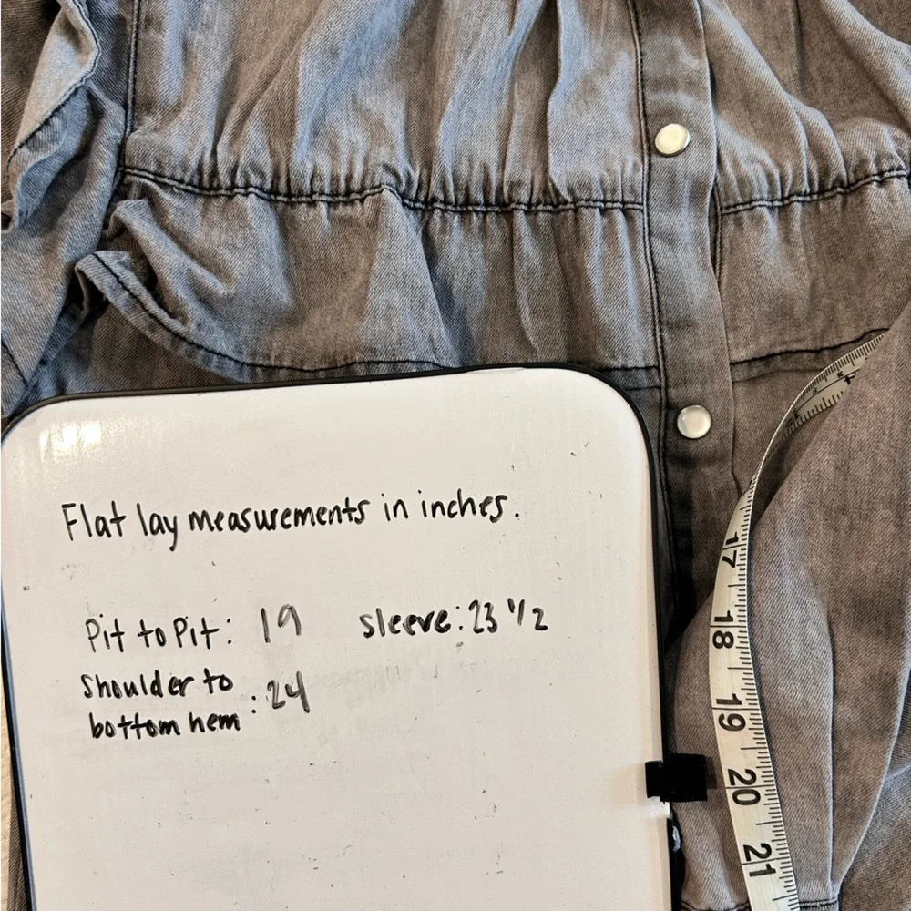 Button Down with Ruffles - Picture 10 of 10